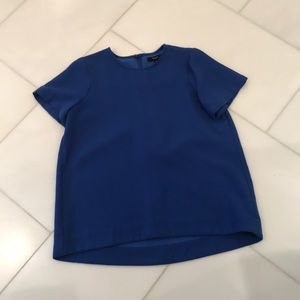 Royal blue madewell top